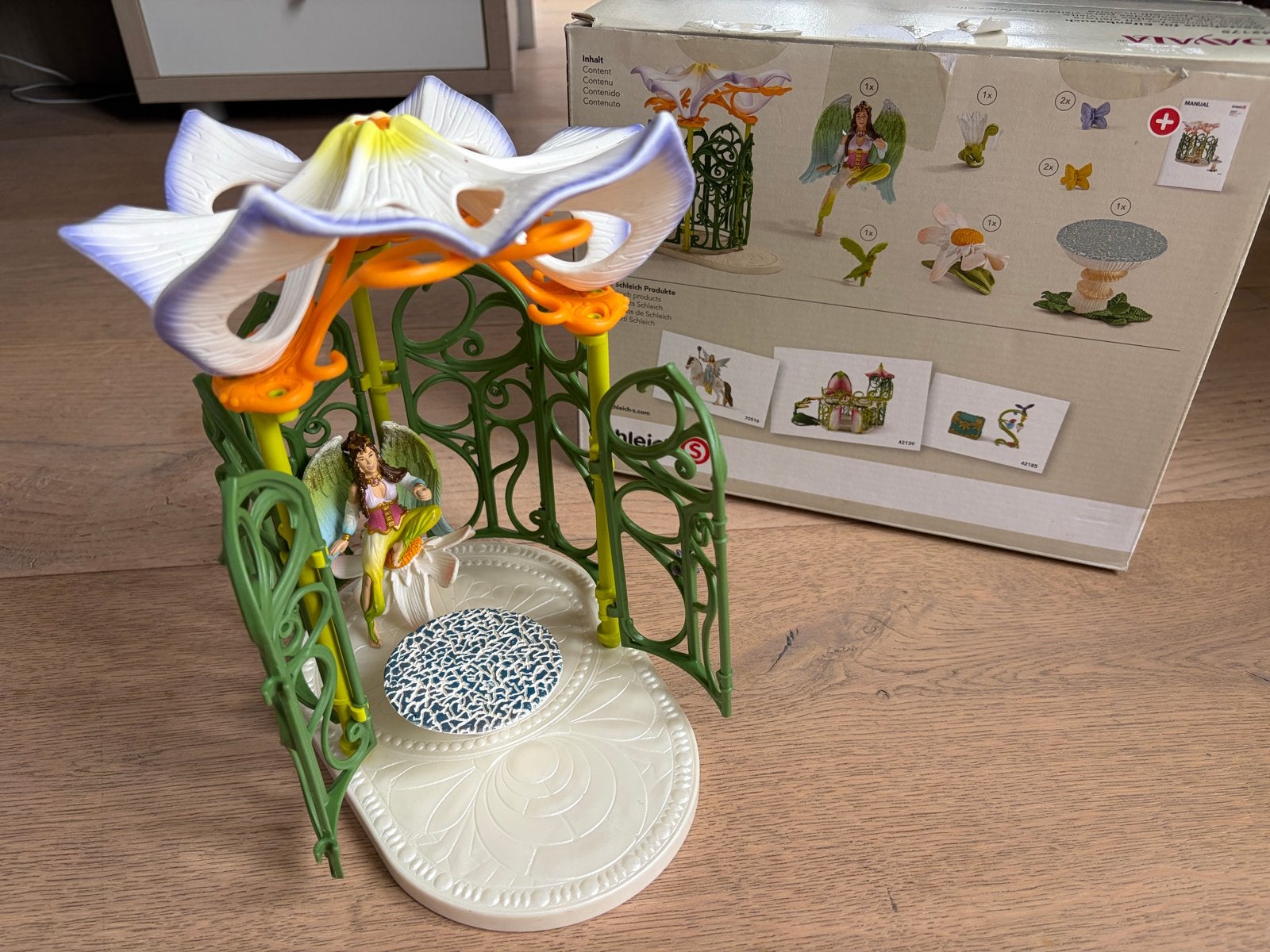NIEUWstaat Schleich Bayala Elfenpaviljoen: elf & accessoires, Ophalen of Verzenden, Zo goed als nieuw