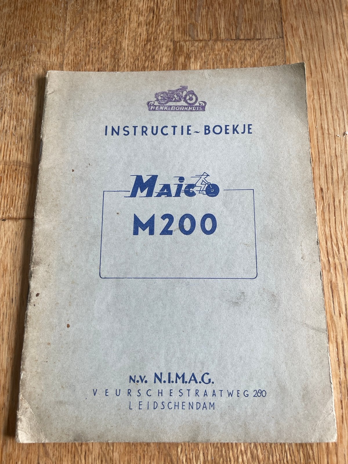 Maico M200 Instructieboekje, Motoren, Handleidingen en Instructieboekjes, Overige merken, Ophalen of Verzenden