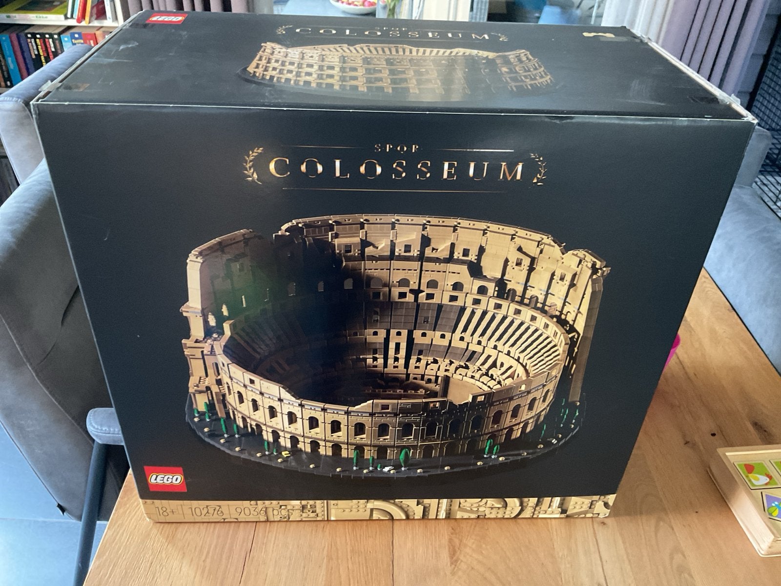 Lego Colosseum 10276 - Eenmaal gebouwd, compleet met doos, Ophalen of Verzenden, Zo goed als nieuw