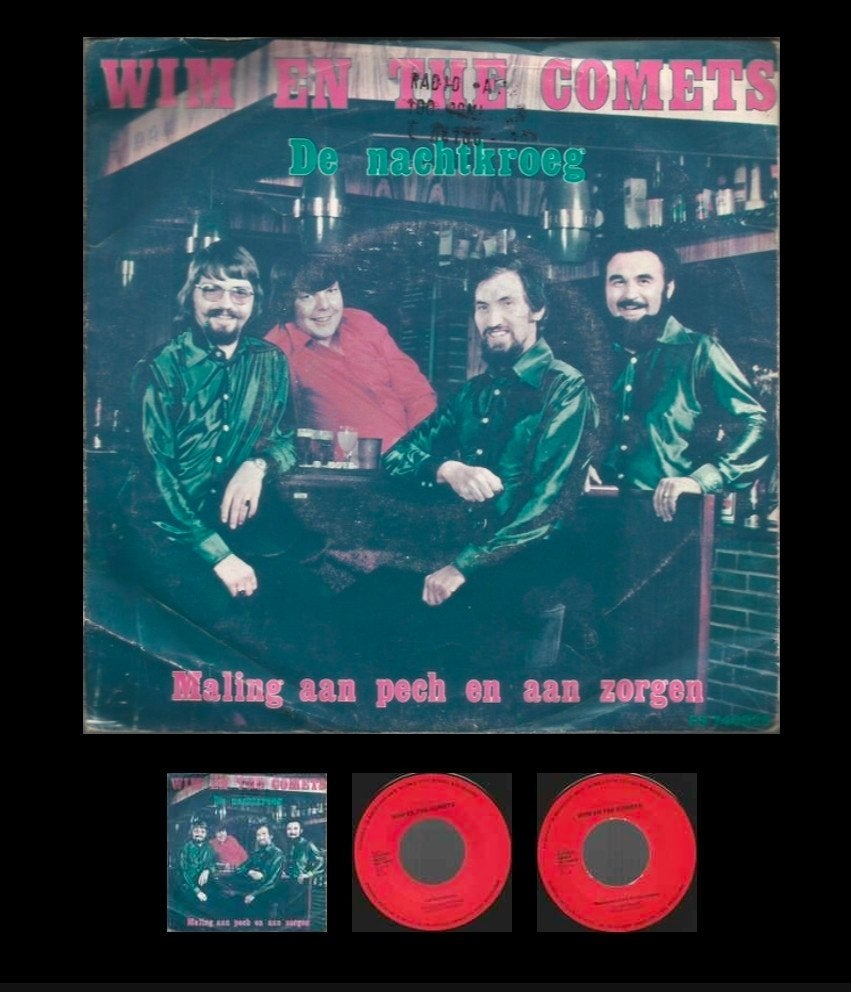 Wim en The Comets - De Nachtkroeg, Ophalen of Verzenden, Gebruikt, Nederlandstalig
