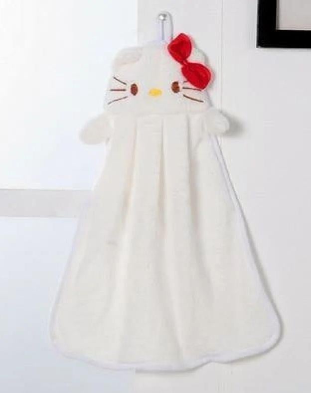 Hello Kitty handdoekje met ophanglus - nieuw, Ophalen of Verzenden, Nieuw