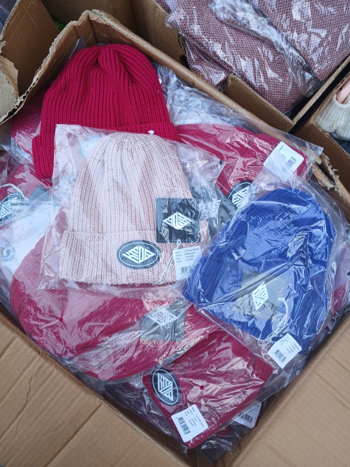Partij Mutsen & Sjaals (Knitwear Beanie, Kindermutsen), Knitwear Beanie, Ophalen, Nieuw, Muts