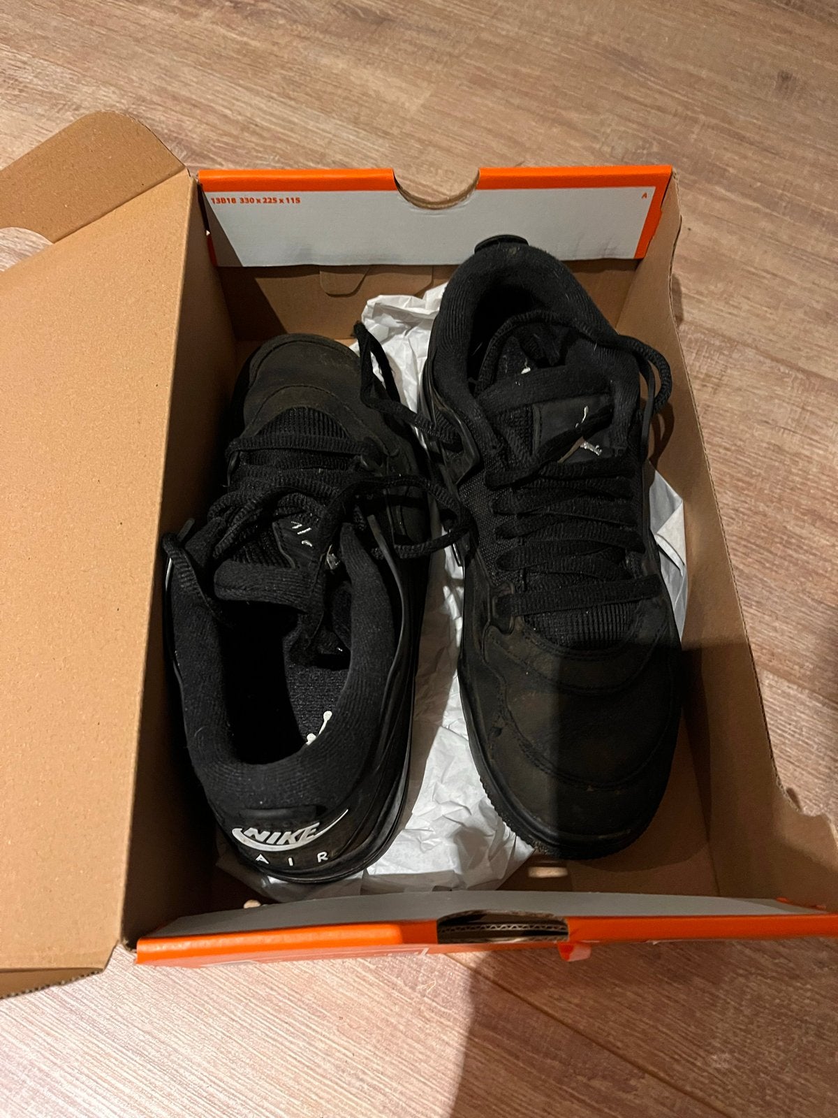 Nike Air Flight Legacy sneakers - Maat 40,5, Zwart, Ophalen of Verzenden, Sneakers of Gympen, Gedragen