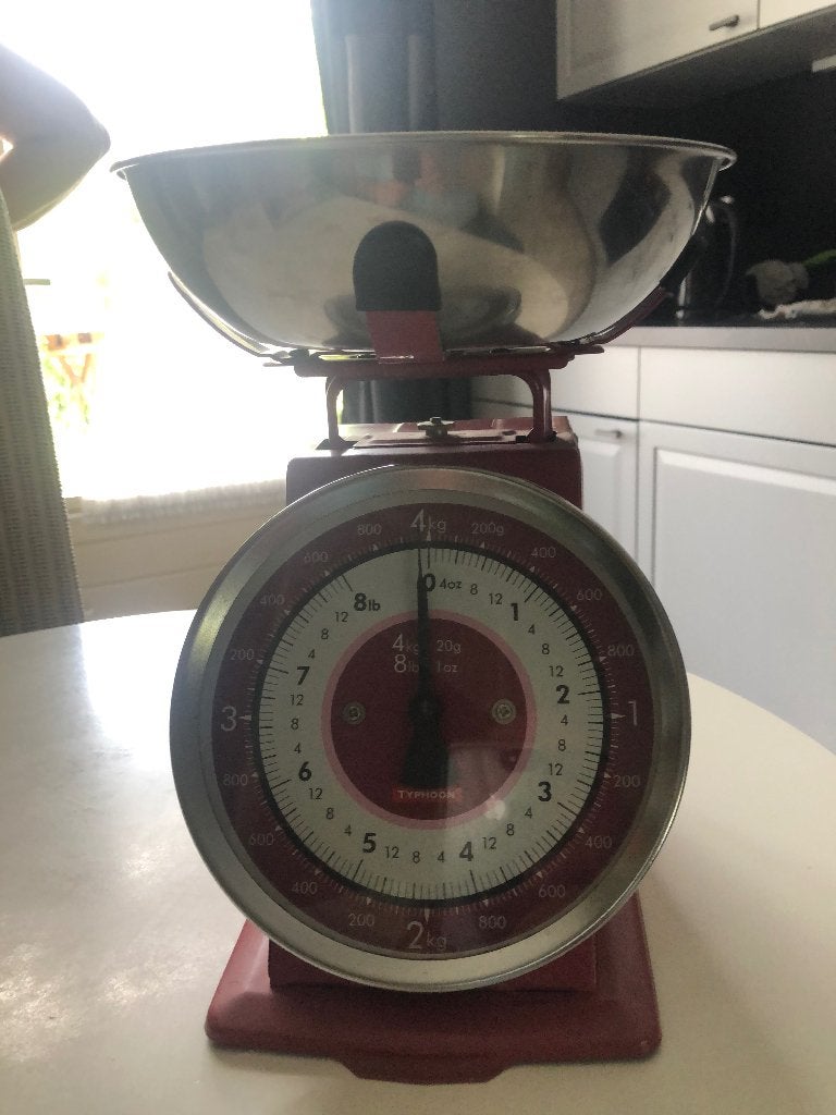 weegschaal, Keukenweegschaal, Analoog, 100 kg of meer, Ophalen of Verzenden