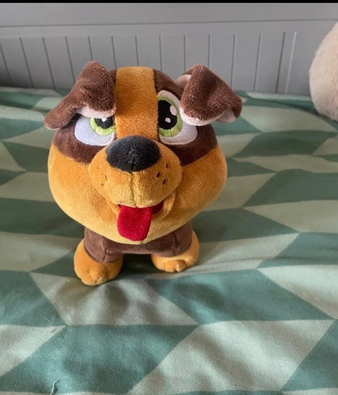 Leuke bruine knuffelhond, Overige merken, Overige karakters, Zo goed als nieuw, Middelgroot (20 tot 80 cm)