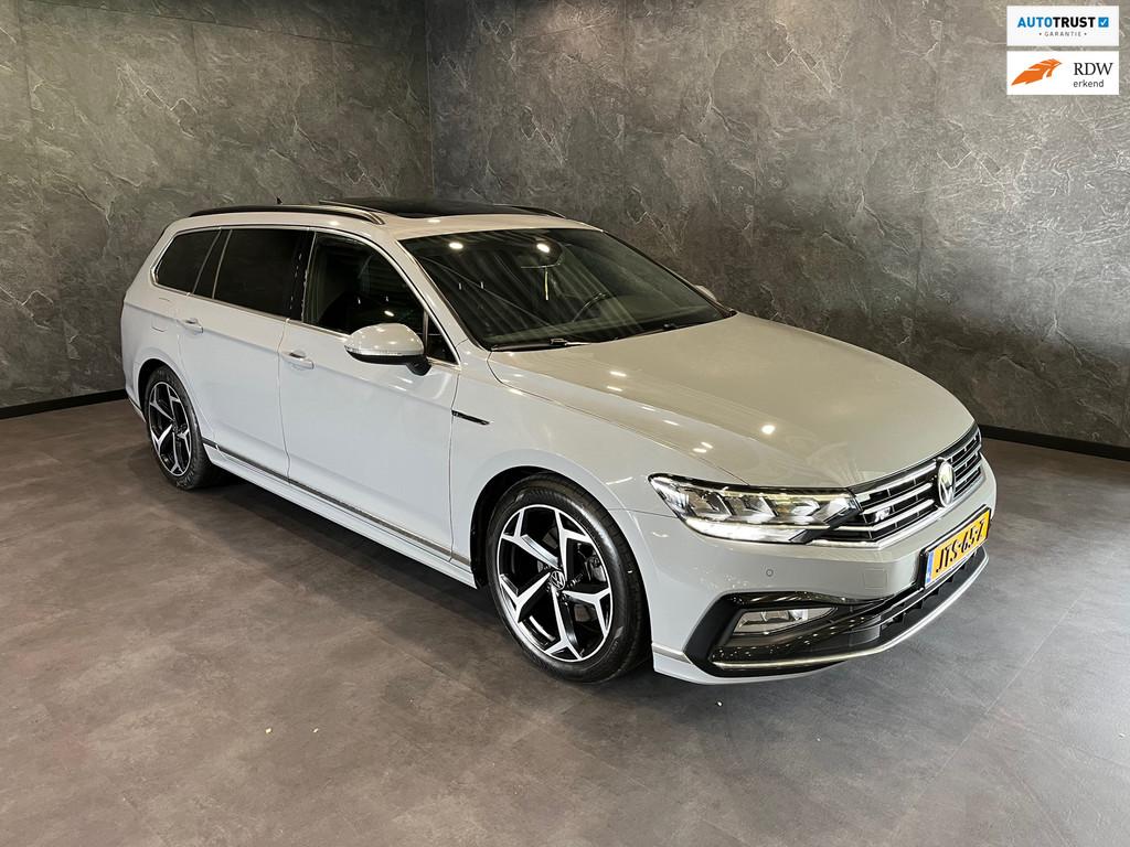 Volkswagen Passat Variant 2.0 TDI DSG AUTOMAAT R-LINE 200PK, 4 cilinders, 2000 kg, Leder, Diesel
