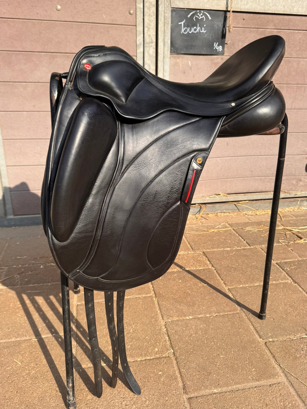 Albion Revelation zadel, Dieren en Toebehoren, Ophalen, L (17.5 inch), Dressuur, Diepe zit
