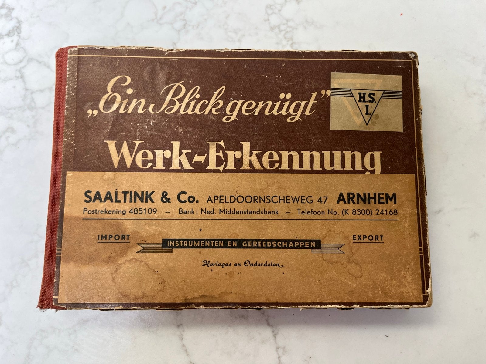 Zeldzaam horloge boekje "Ein Blick genügt" Werk-Erkennung, Boeken, Ophalen of Verzenden, Gelezen, Overige onderwerpen