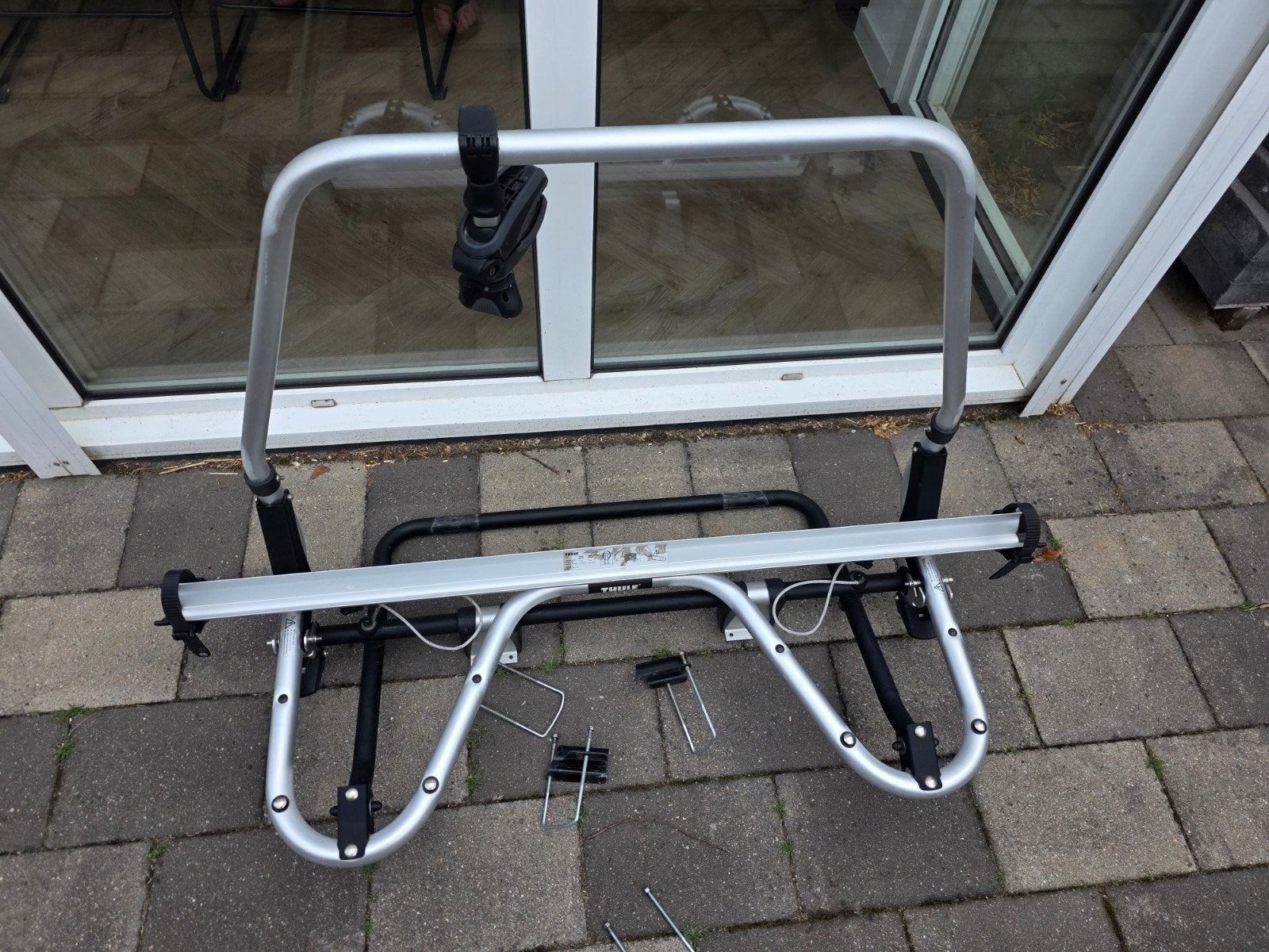 Thule fietsendrager voor op caravan - Gebruikt, Gebruikt, Overige typen, Ophalen of Verzenden, Thule
