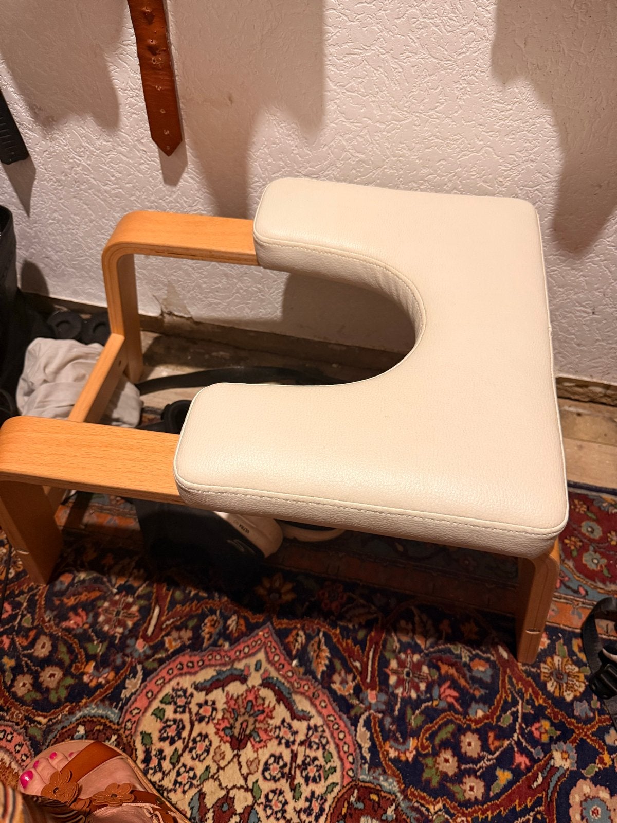 Yogastoel, Overige kleuren, Ophalen of Verzenden, Zo goed als nieuw, Eén