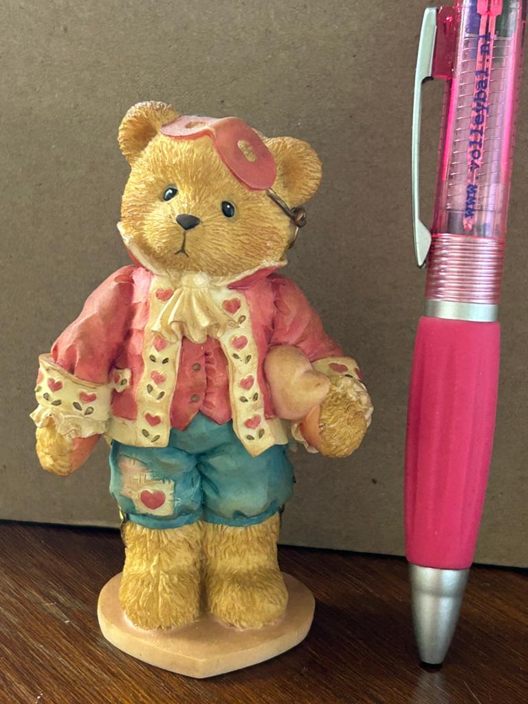 Cherished Teddies 1995 Darrel, Verzamelen, Ophalen, Zo goed als nieuw, Beeldje, Cherished Teddies