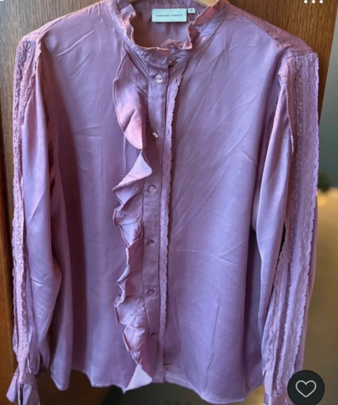 Fabienne Chapot Mimi Blouse 40 als nieuw, Ophalen of Verzenden, Zo goed als nieuw, Maat 38/40 (M), Bruin