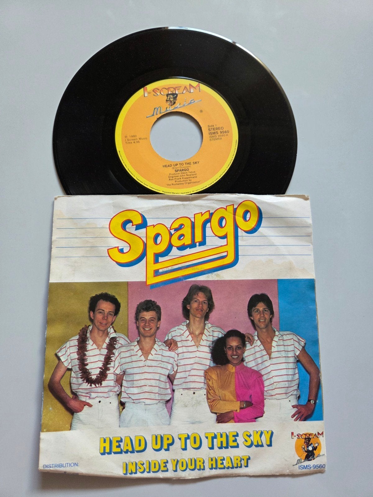 Spargo - Head up to the sky, Gebruikt, 7 inch, Single, Ophalen of Verzenden