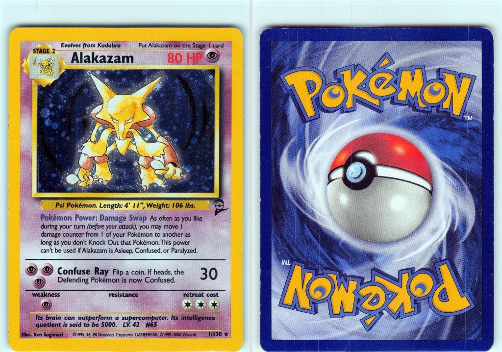 Pokémon kaart te koop: Alakazam (B2 1), Verzenden, Zo goed als nieuw