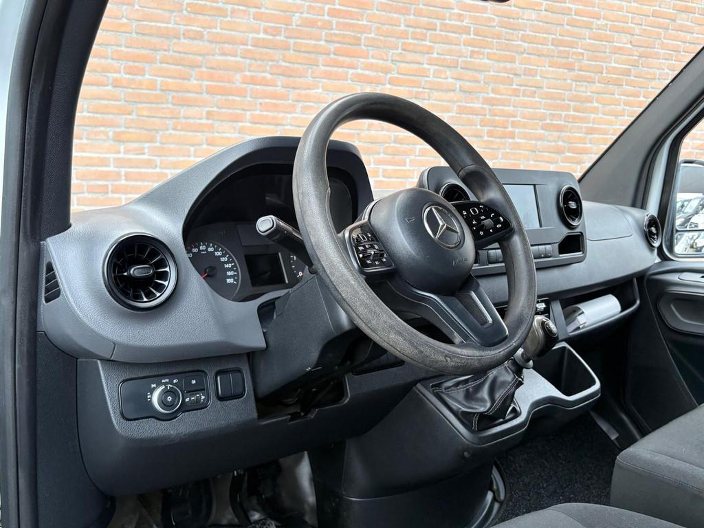 Mercedes-Benz Sprinter 214CDI 143PK L2H1 Cruisecontrol / Air, Stof, Gebruikt, Start-stop-systeem, Wit