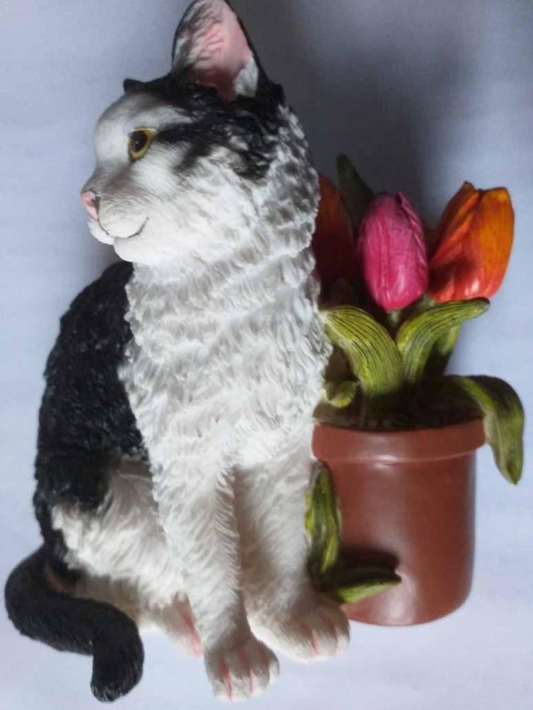 Beeldje - Kat - Zipper, Verzamelen, Beelden en Beeldjes, Ophalen of Verzenden, Zo goed als nieuw, Dier