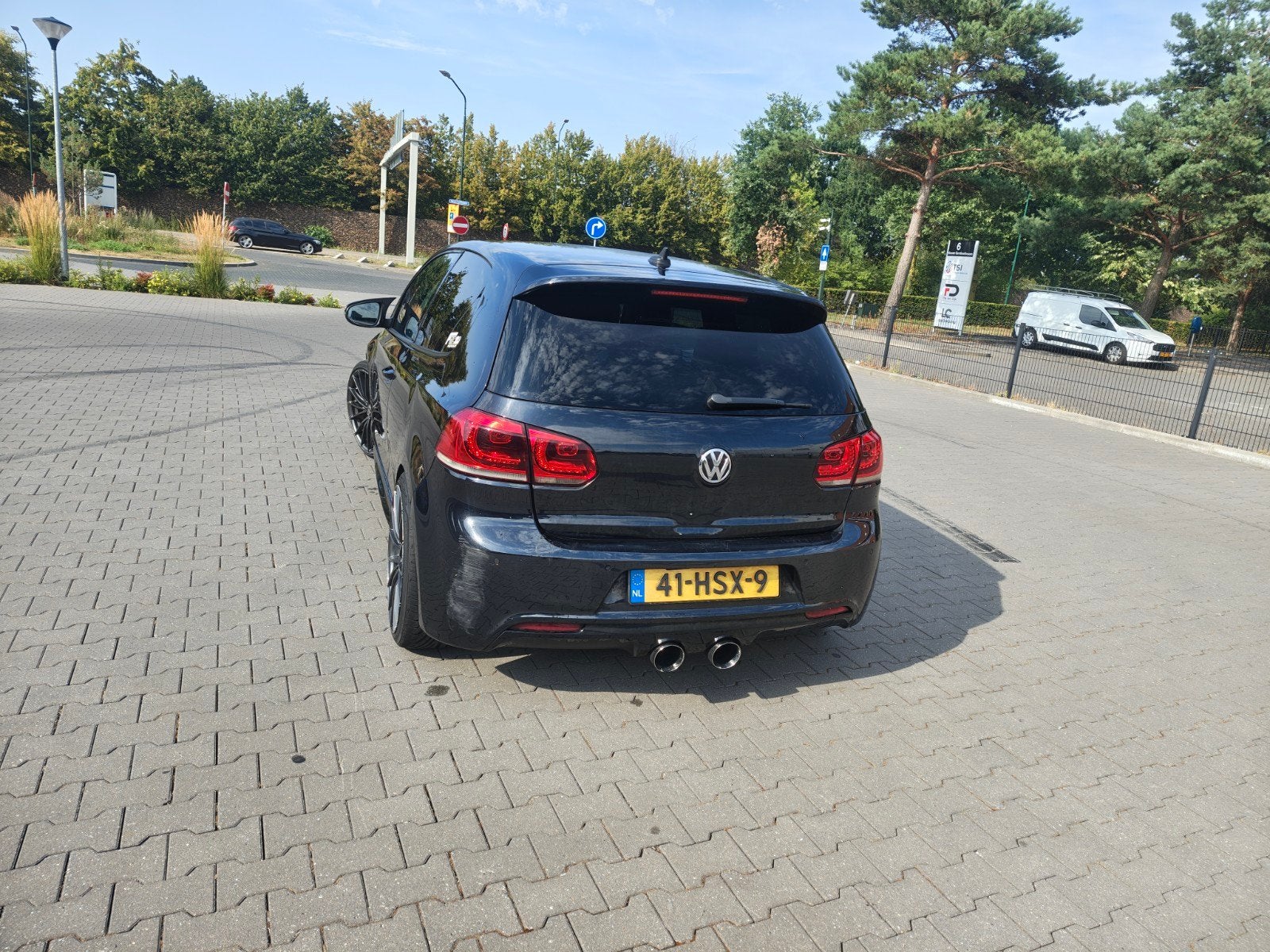 Volkswagen Golf 2.0 TDI gtd 5D 2009 Zwart stage 3 270pk, Voorwielaandrijving, 4 cilinders, Zwart, Origineel Nederlands