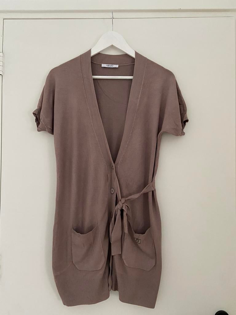 Liu jo vest, vestje, top trui maat s, 36 als nieuw origineel, Verzenden, Liu Jo, Beige, Nieuw