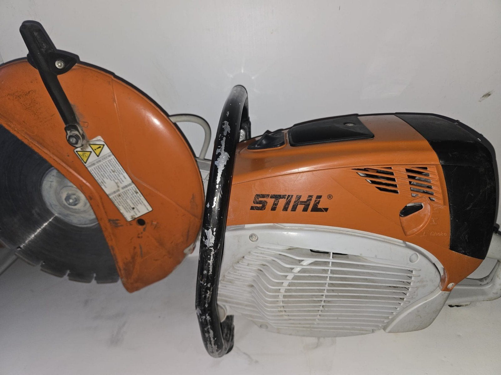 Stihl TS700 bandenzaag, Tuin en Terras, Ophalen of Verzenden, Gebruikt, Stihl