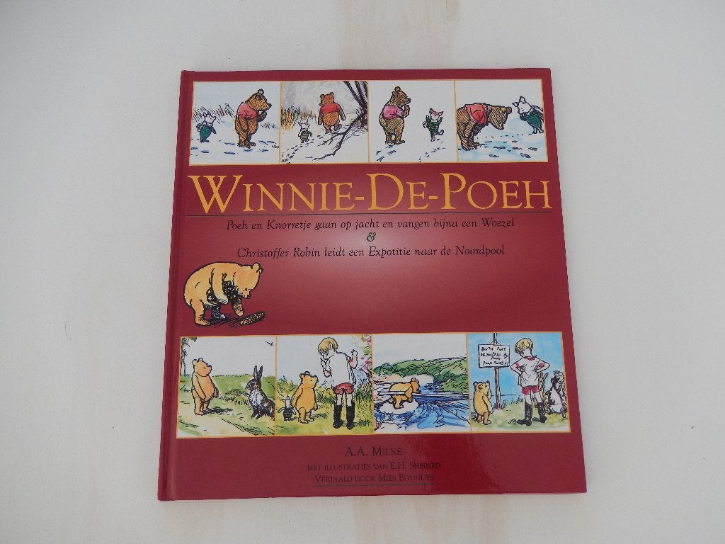 Winnie de Poeh en Knorretje gaan op jacht vangen woezel, Boeken, Ophalen of Verzenden, Zo goed als nieuw, A.A. Milne, Prentenboek