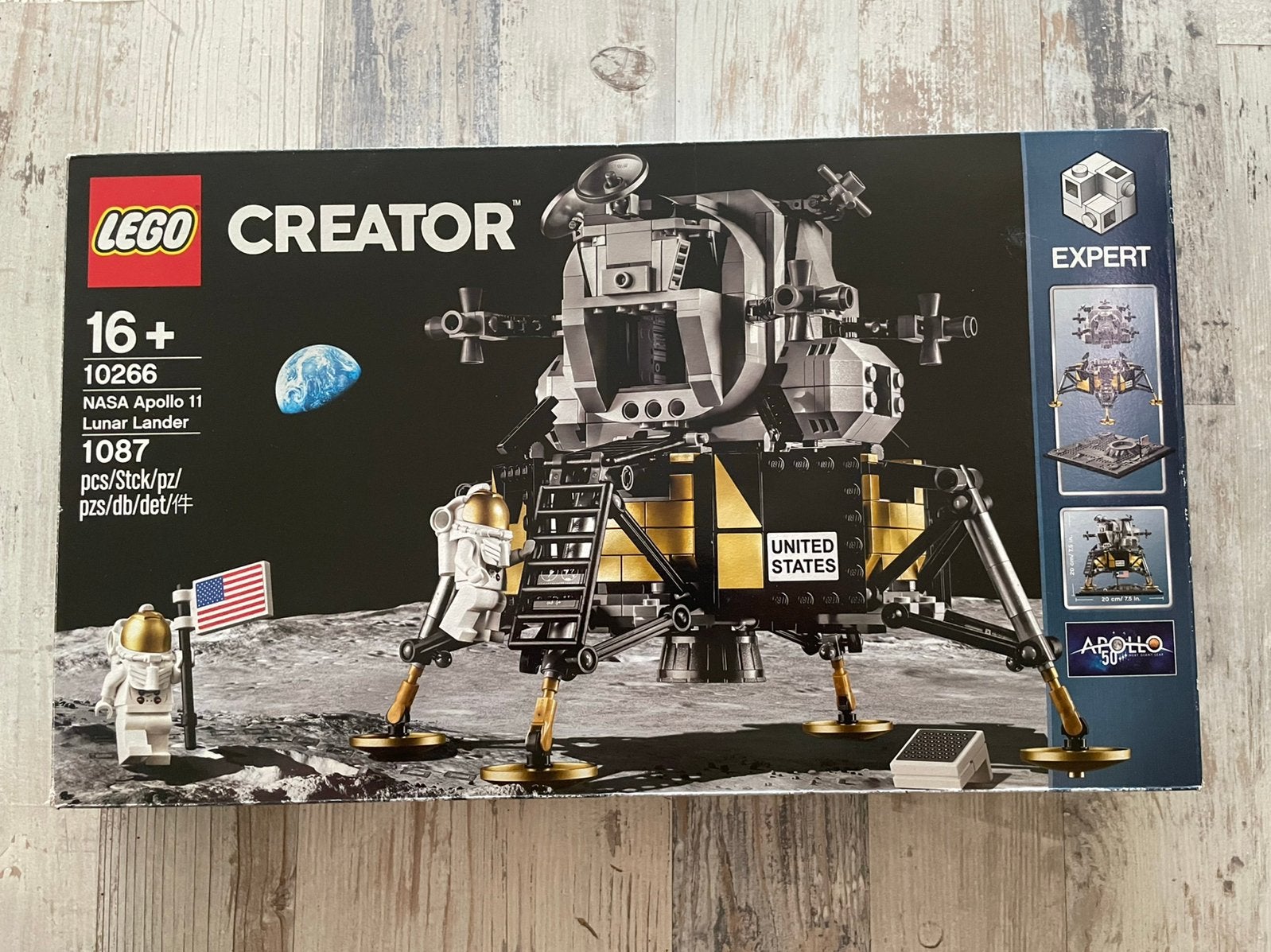 Lego Nasa Apollo 11 Lunar lander lege doos, Ophalen, Zo goed als nieuw