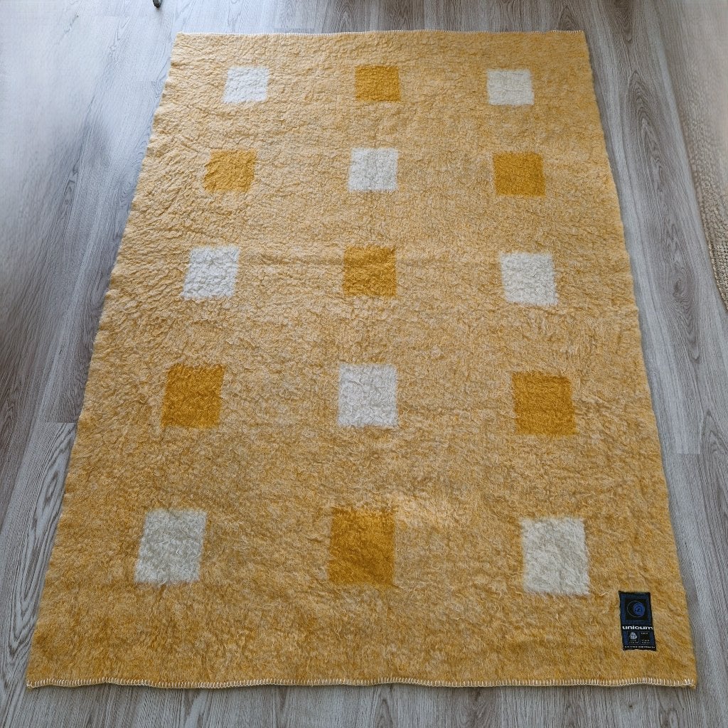 Vintage deken - 100% wol - 200 x 140 cm, Meerkleurig, Ophalen of Verzenden, Deken of Dekbed, Twijfelaar