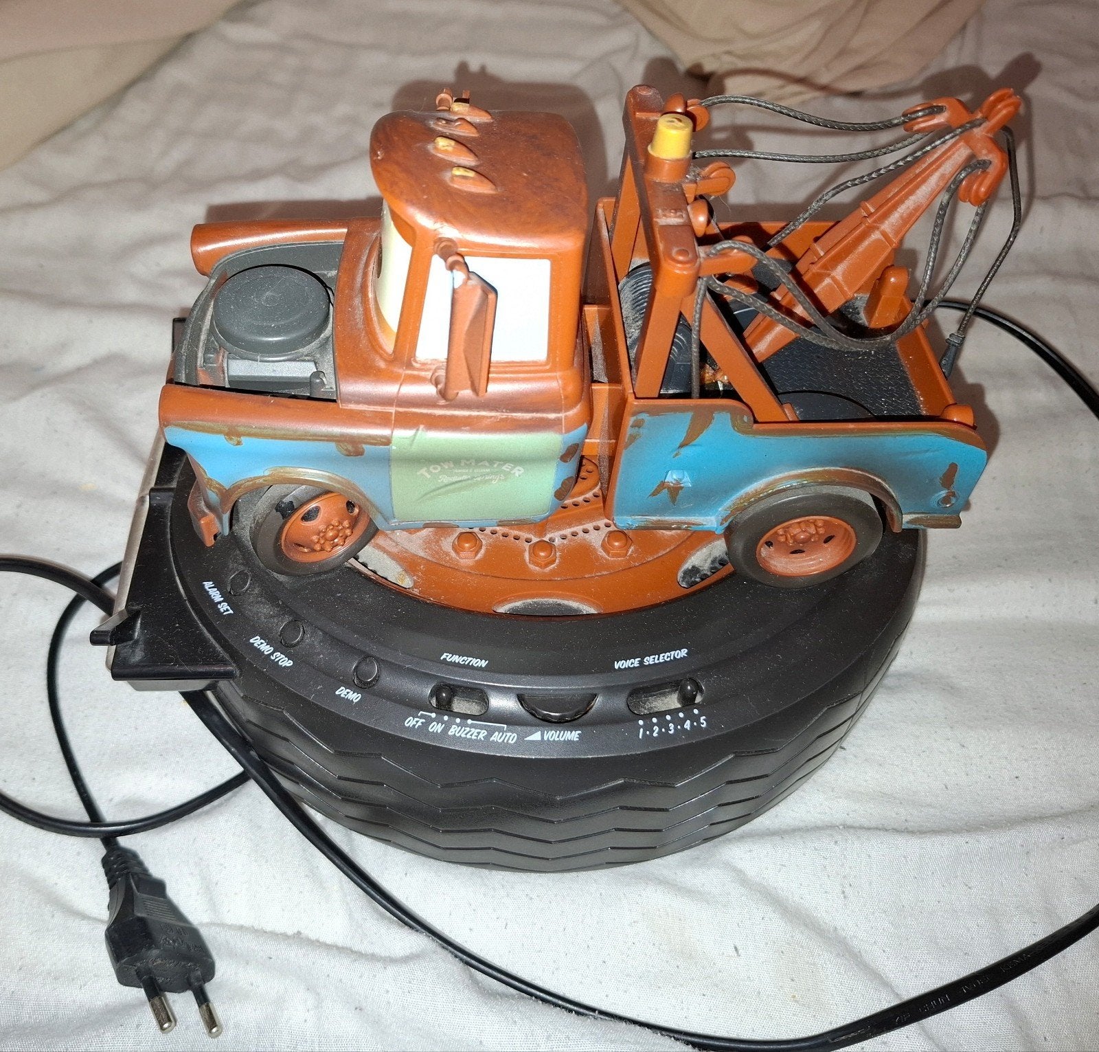 Cars Takel wekker radio - Disney Pixar, Ophalen of Verzenden, Gebruikt