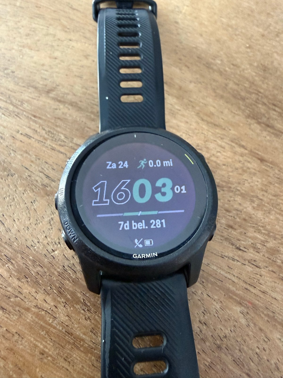 Garmin Forerunner 745 GPS-hardloop- en triatlon smartwatch, Afstand, Zwart, Ophalen of Verzenden, Zo goed als nieuw