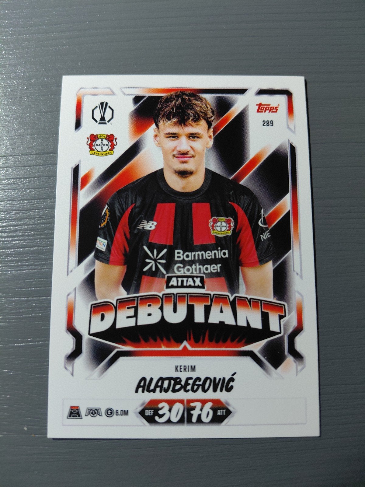 alajbegovic ROOKIE (attax debutant) topps 2027, Ophalen of Verzenden, Nieuw