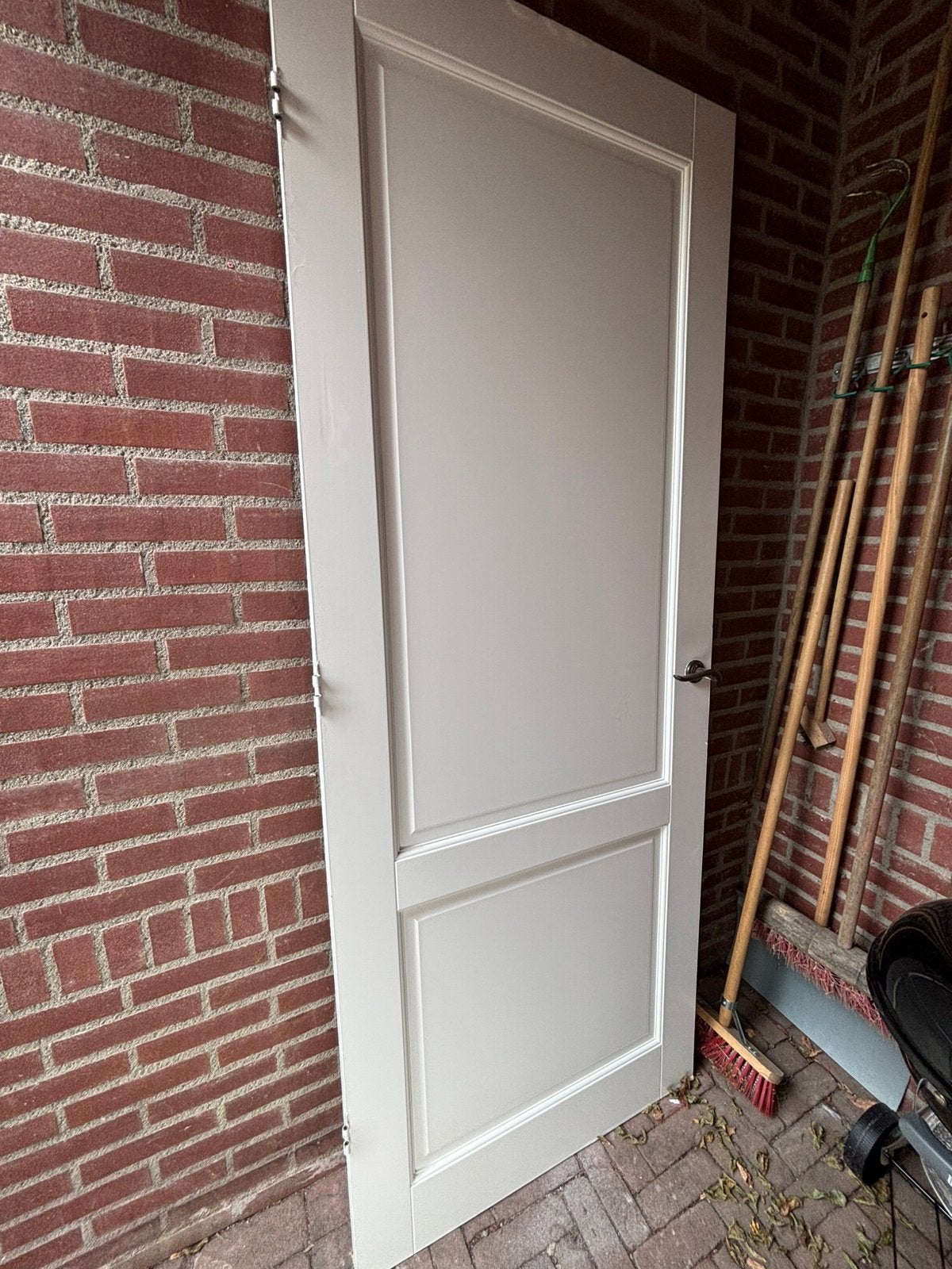 Houten binnendeur, 83x210cm, gratis af te halen, Ophalen, Gebruikt, 80 tot 100 cm, Binnendeur