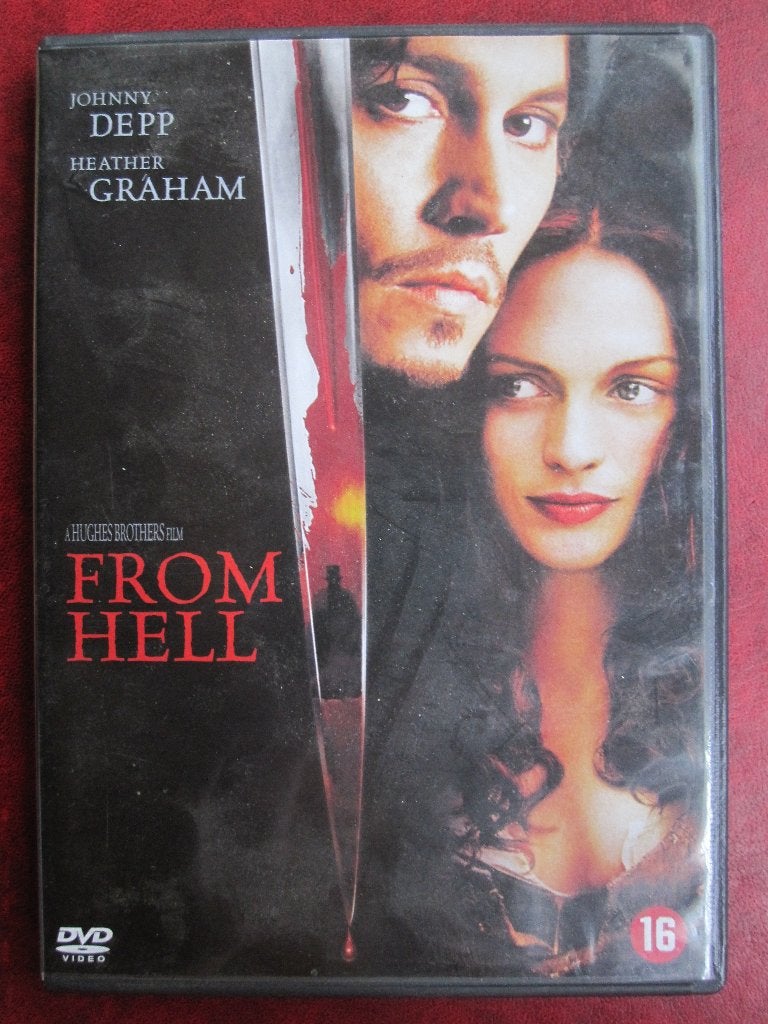 From Hell (2001), Vanaf 16 jaar, Ophalen of Verzenden, Zo goed als nieuw, Actiethriller