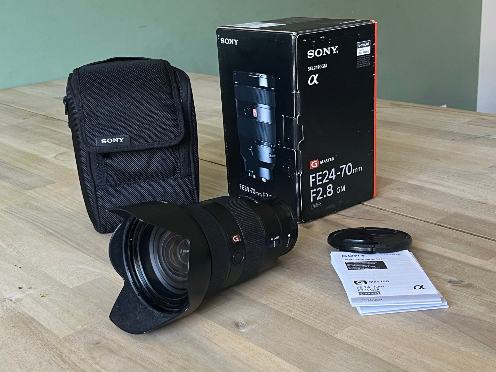 Sony FE 24-70mm F2.8 GM | Compleet | Technisch perfect, Audio, Tv en Foto, Fotografie | Lenzen en Objectieven, Ophalen, Sony E-mount