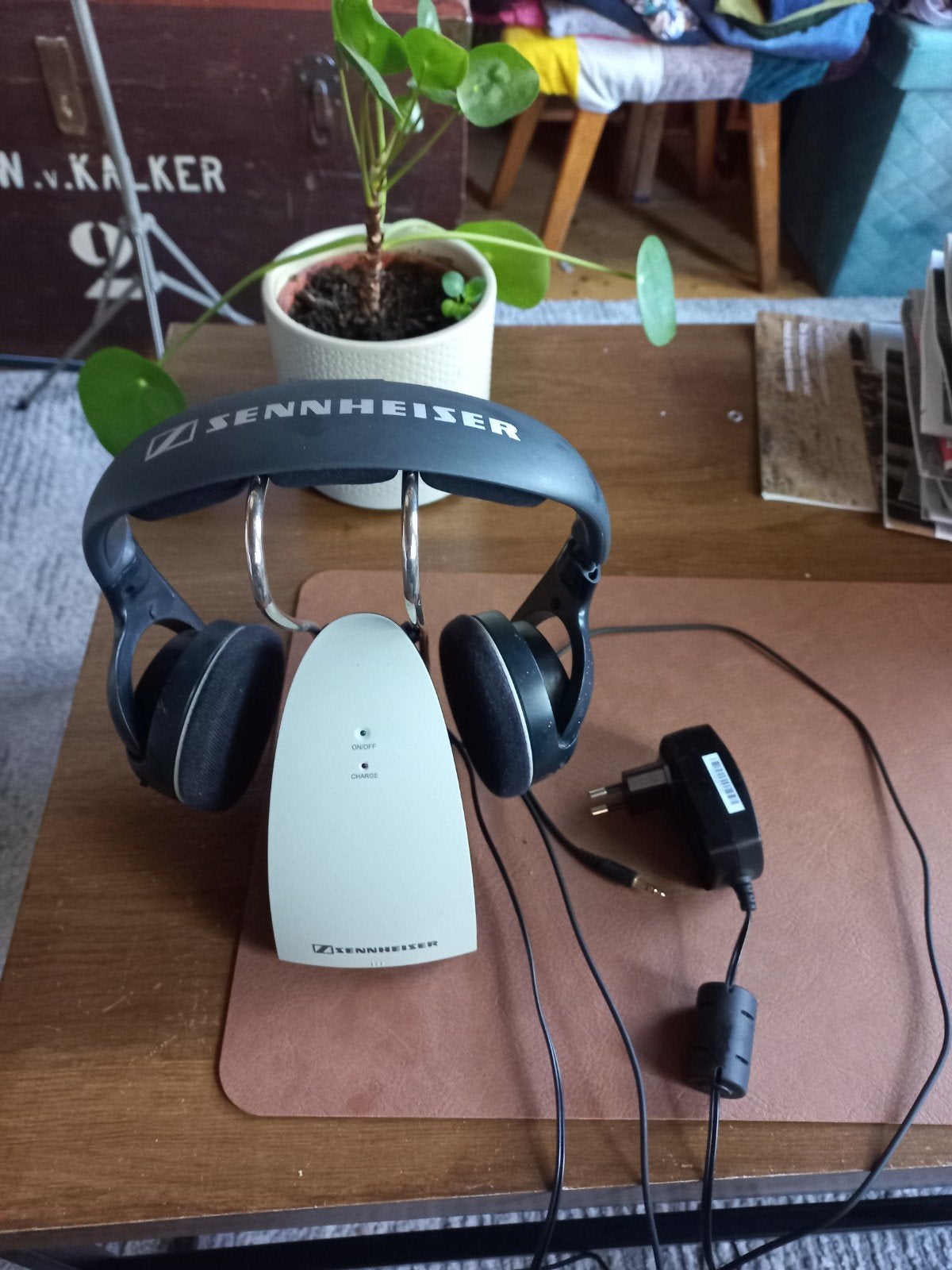 draadloze koptelefoon Sennheiser, Sennheiser, On-ear, Ophalen of Verzenden, Zo goed als nieuw
