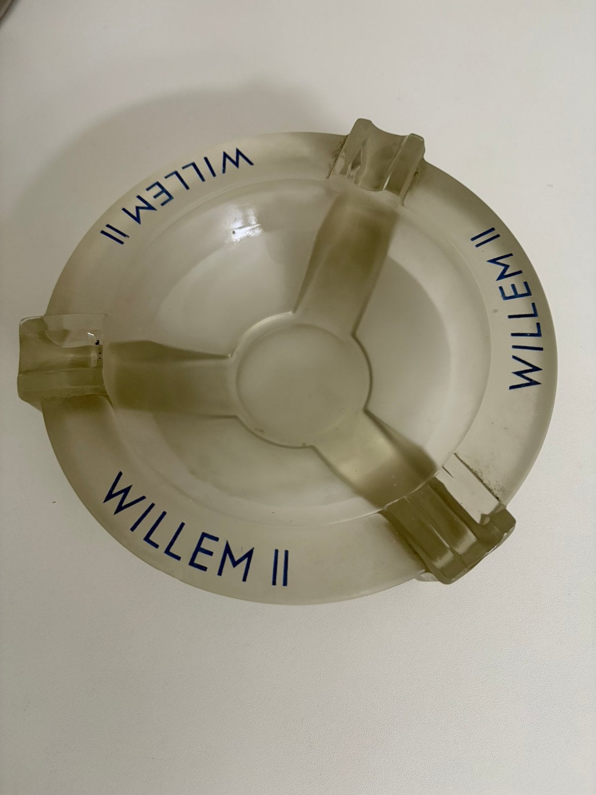 Copier, leerdam , willem 2, Ophalen of Verzenden, Zo goed als nieuw, Asbak