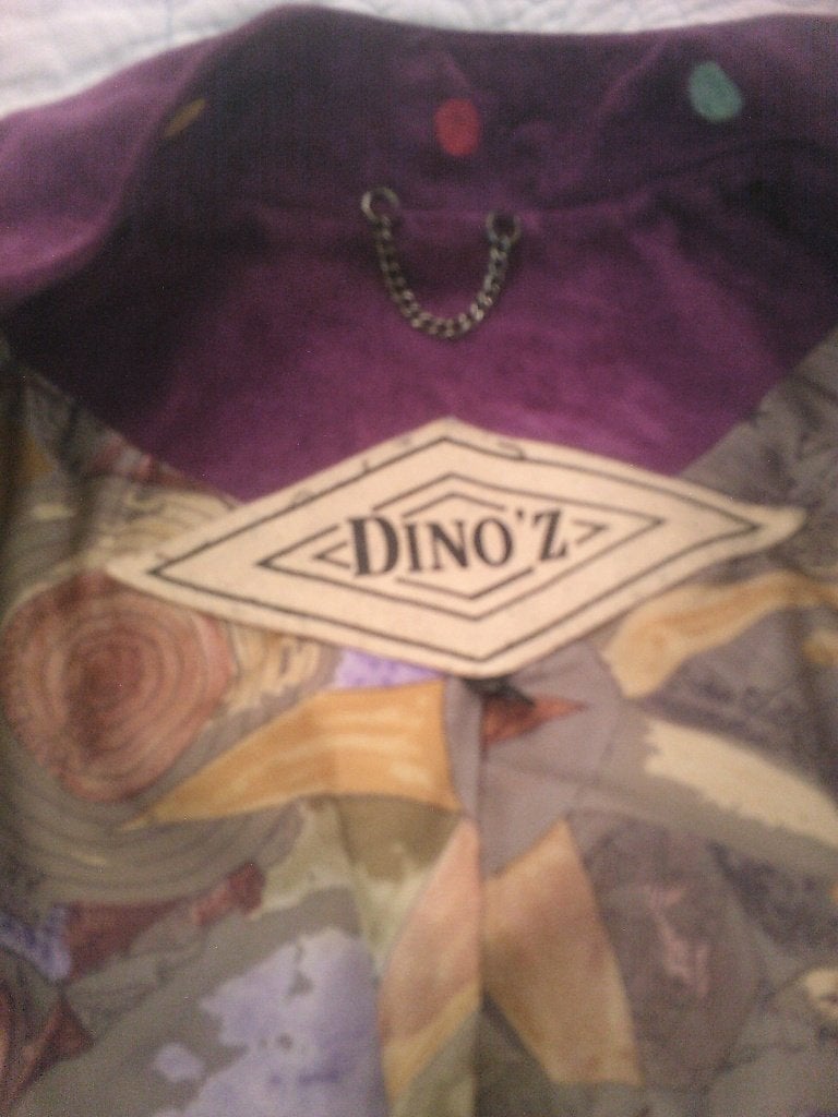 Jas Dino'z, Maat 52/54 (L), Paars, Dino'z, Ophalen of Verzenden