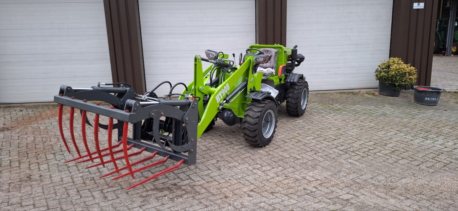 HT908 Mini shovel NIEUW - Compact en Krachtig, Zakelijke goederen, Ophalen of Verzenden, Fruitteelt