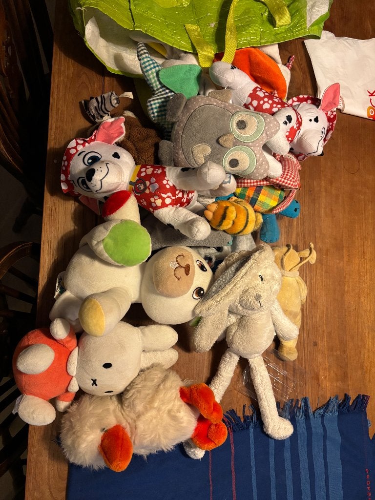 Verzameling knuffels gratis, Ophalen of Verzenden, Overige typen