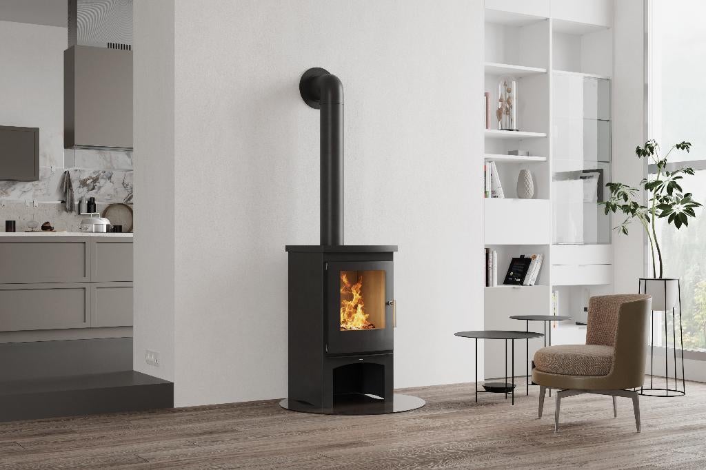 Houtkachel Rosanna | Nordic Fire, Huis en Inrichting, Kachels, Nieuw, Vrijstaand, Houtkachel, Hout, Ophalen of Verzenden