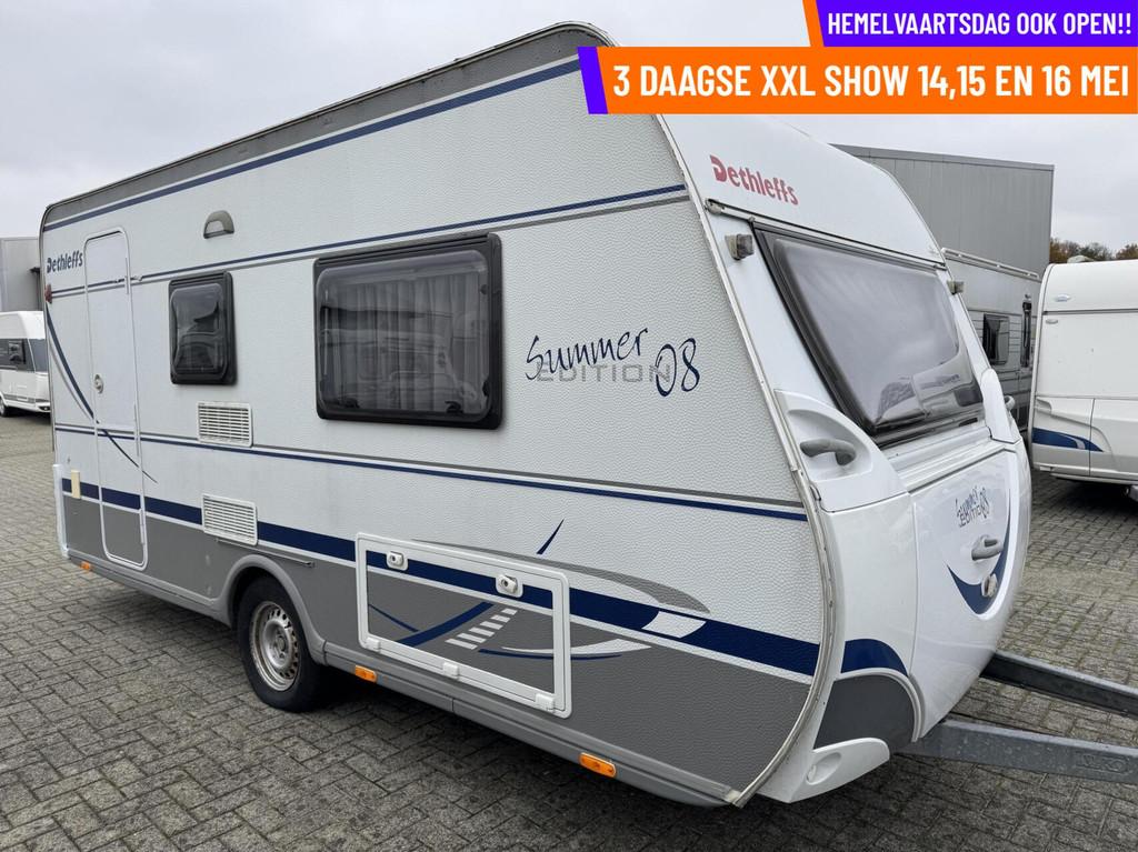 Dethleffs - HEMELVAART OPEN! RUIM 200 CARAVANS OP VOORRAAD, Caravans en Kamperen, Serviceluik, Tot en met 2, Bedrijf, 750 - 1000 kg