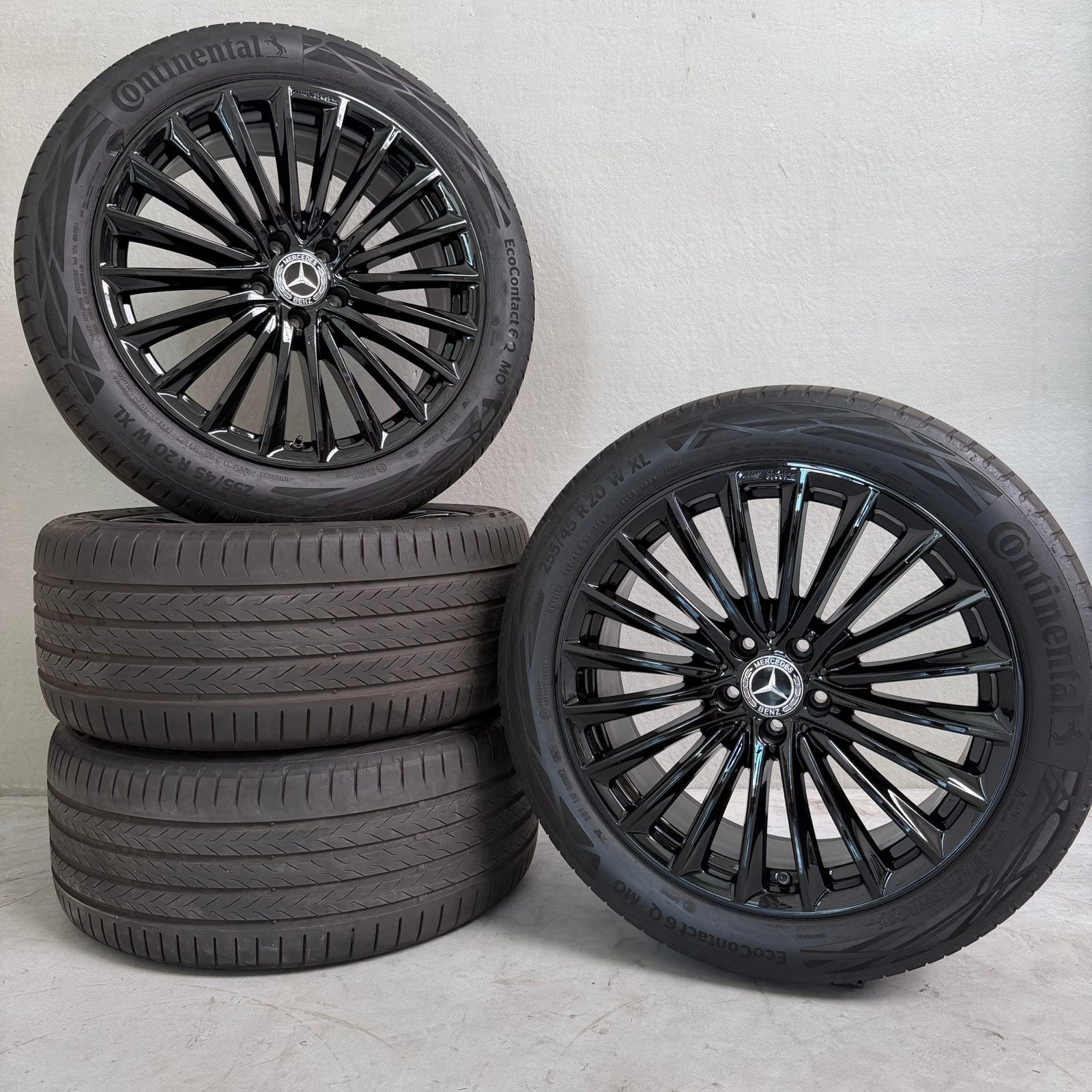 20 inch Mercedes AMG GLC W254 C254 velgen met zomerbanden, Auto-onderdelen, Banden en Velgen, Gebruikt, 285 mm, Ophalen of Verzenden