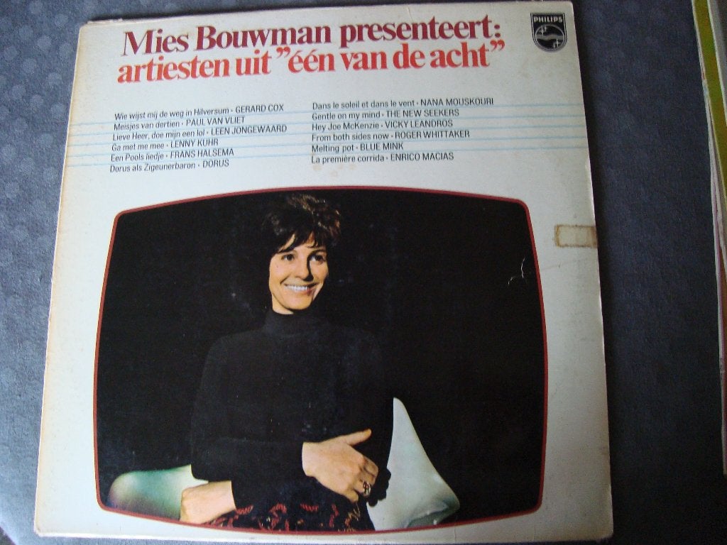 Mies bouwman presenteert artiesten uit één van acht, Cd's en Dvd's, Ophalen of Verzenden, Zo goed als nieuw, 12 inch, Levenslied of Smartlap