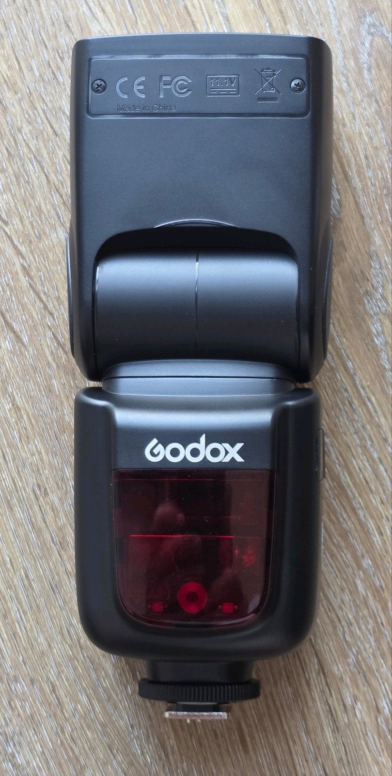 Godox V860N NIKON flitser met nieuwe batterij en lader, Nikon, Draadloos, Ophalen of Verzenden, Zo goed als nieuw