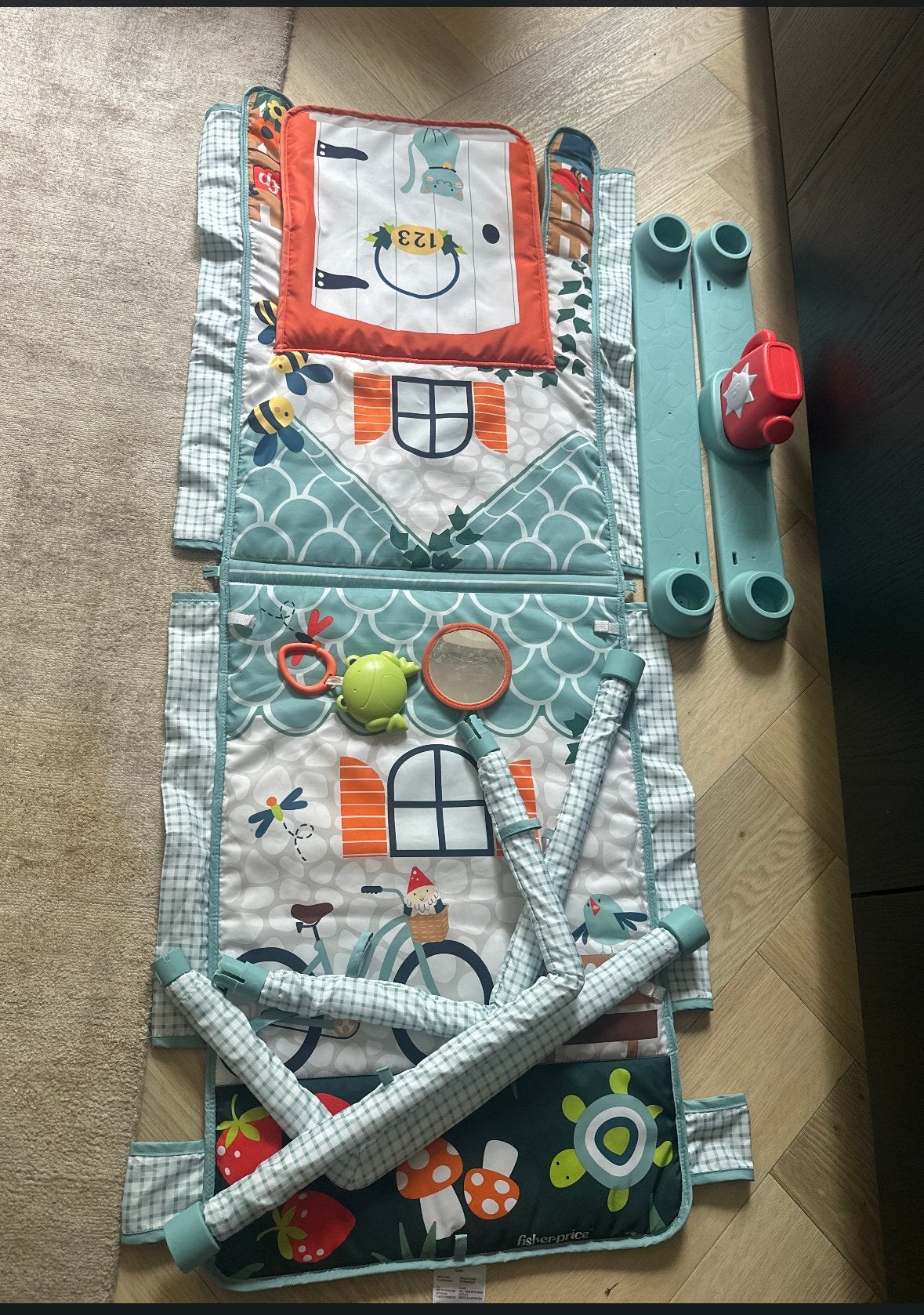 Fisher Price kruip & leer activiteitenspeelmat, Ophalen of Verzenden, Zo goed als nieuw