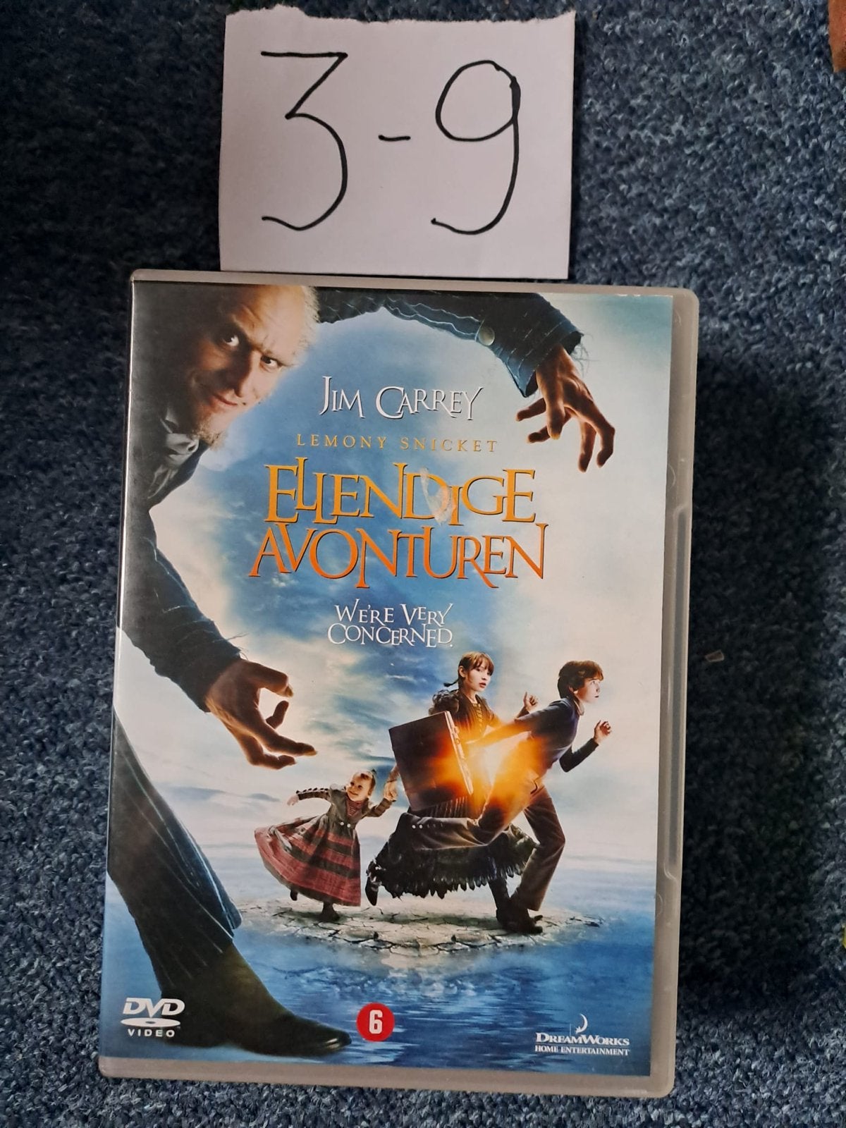Lemony Snicket's Ellendige Avonturen DVD - Jim Carrey, Vanaf 6 jaar, Ophalen of Verzenden, Gebruikt