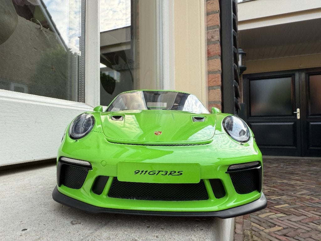1:12 Porsche 911 991.2 GT3 RS groen GT Spirit GT917, Hobby en Vrije tijd, Modelauto's | 1:5 tot 1:12, Info@gts-models.com, 2, rue de l'écusson, Zone commerciale Oxygène Sud, Josselin, 56120, FR