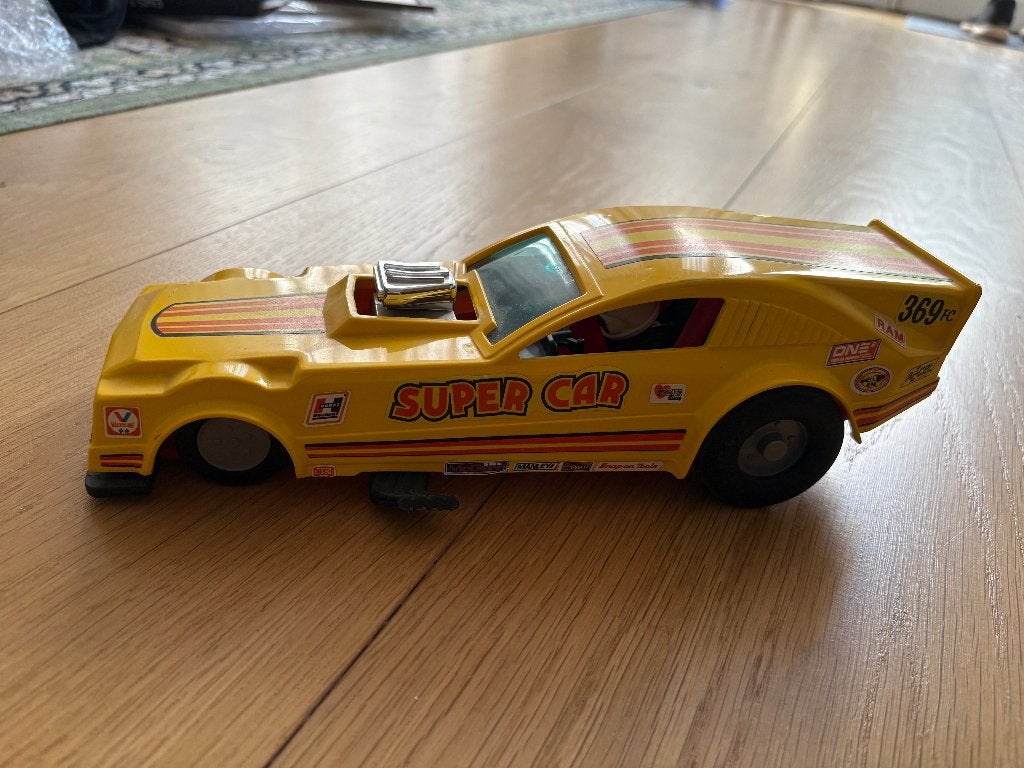 Fisher-Price Adventure People 369 Funny Car 1982 vintage, Ophalen of Verzenden, Gebruikt, Speelset