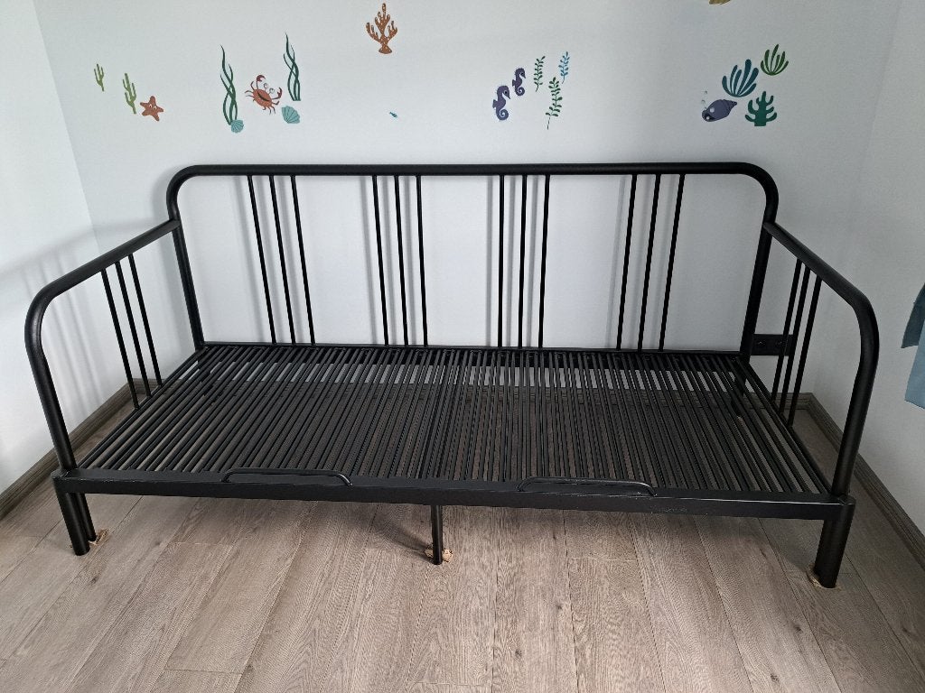 Bed Fyersdal, Ophalen, Gebruikt, 180 cm of meer, 85 tot 100 cm