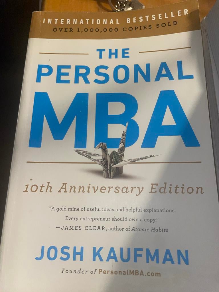 The Personal MBA - Josh Kaufman (English 10th Edition), Ophalen of Verzenden, Zo goed als nieuw, Management