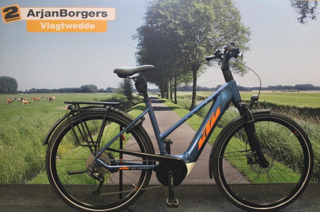 KTM Macina P510 Tour Dames Blue metallic/Orange M 2021