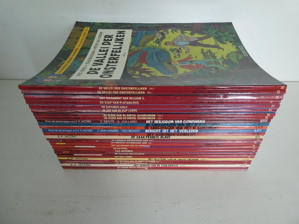 Blake en Mortimer ~ Complete serie 1 t/m 26, Complete serie of reeks, Ophalen of Verzenden, Zo goed als nieuw, Edgar P. Jacobs